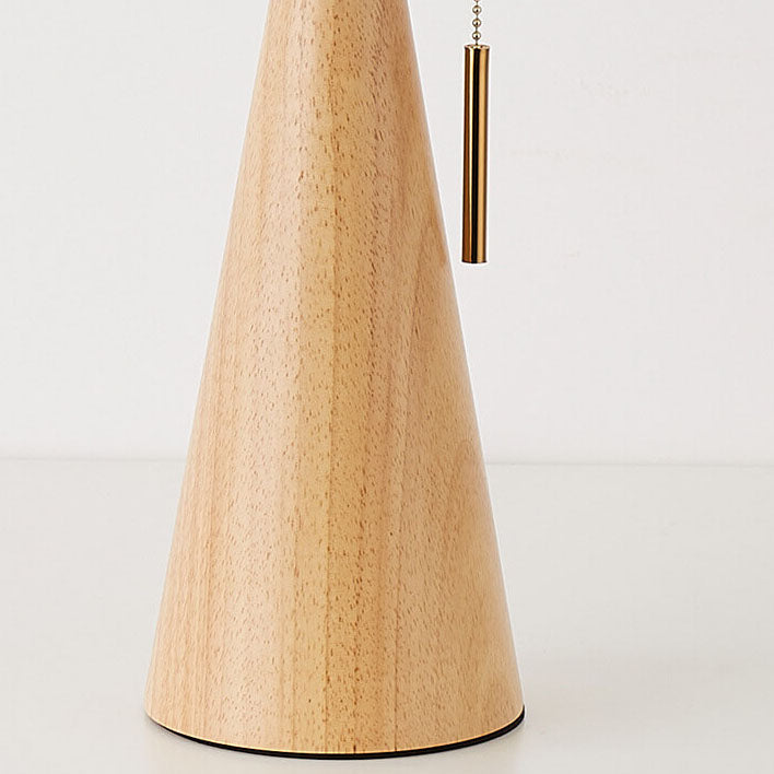 Japanese Minimalist Vintage Pleated Wooden Fabric LED Table Lamp - Eco-Friendly Lighting, Nordic Design, Home Decor, Adjustable Brightness, Sustainable Materials, Bedroom Aesthetic, Modern Living Room, Unique Gifts, Handmade Craftsmanship, LED Warm Light