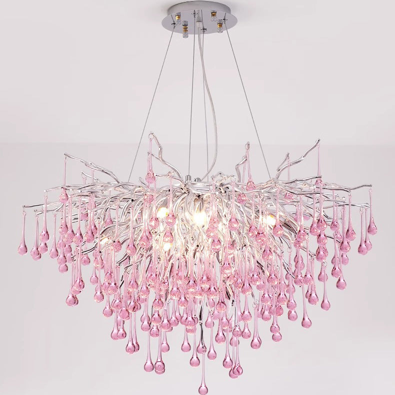 Modern Luxury Crystal Glass Chandelier - 6/8/10/14 Branch Design for Dining Room