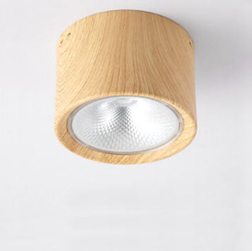 Nordic Cylinder LED Flush Mount Ceiling Light - Modern Minimalist Design, Bright White Illumination, Energy Efficient Fixtures for Home Decor