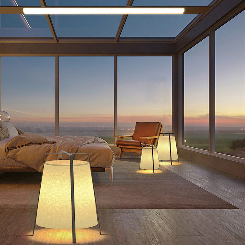 Modern Minimalist Aluminum LED Flush Mount Ceiling Light for Outdoor Patio