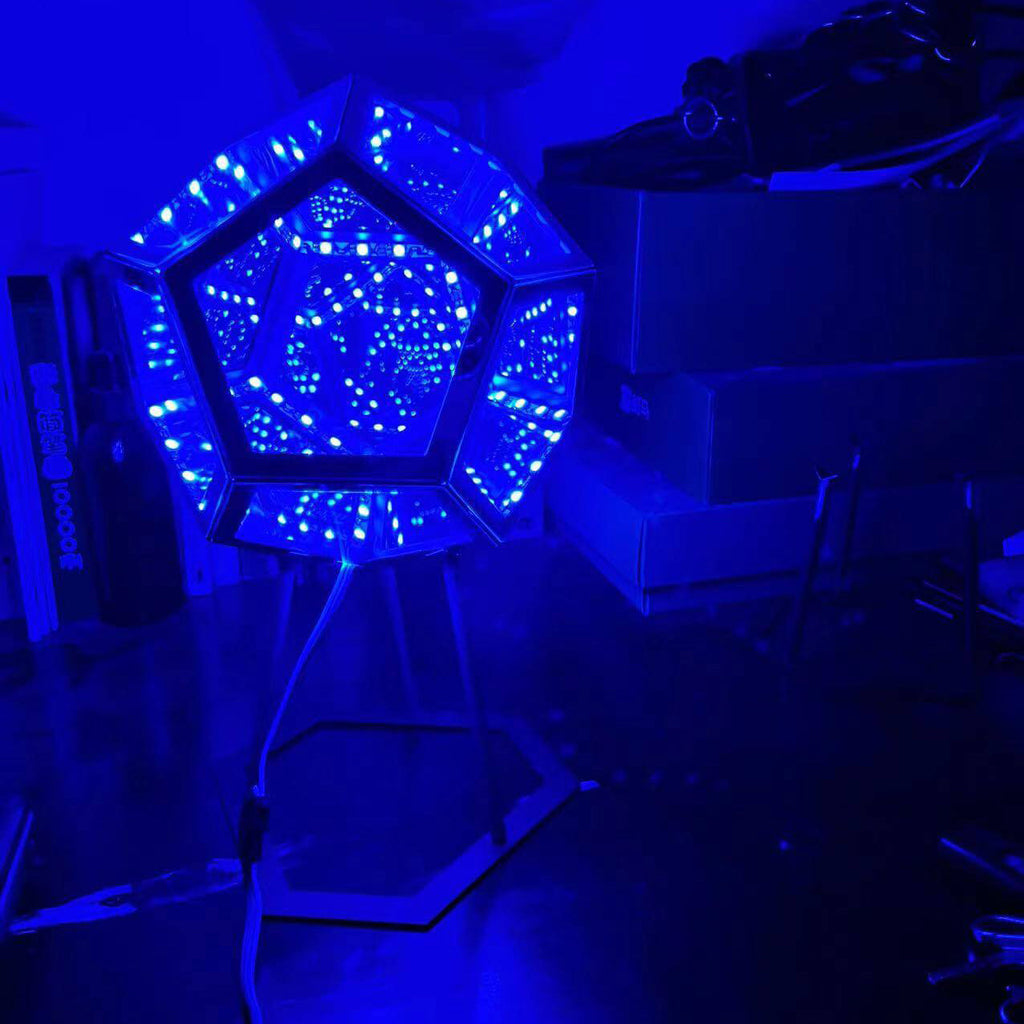 Infinity Dodecahedron LED Night Light Art Lamp for Home Décor