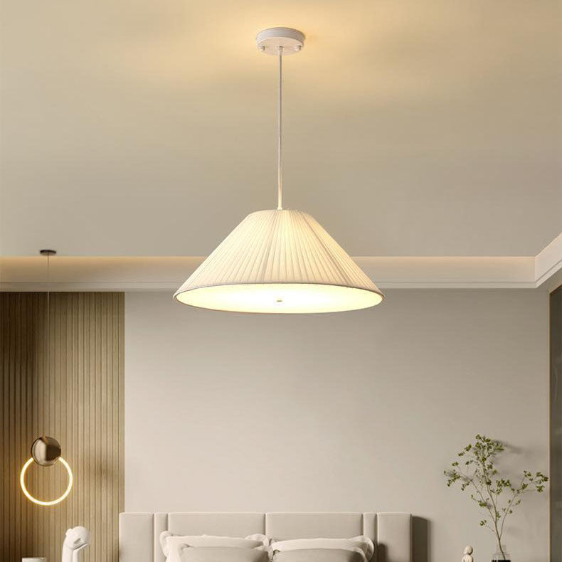 Contemporary Scandinavian Round Iron Acrylic 4/5 Light Pendant for Living Room