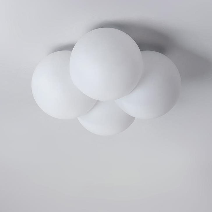 Modern Minimalist Flower Bubble LED Ceiling Light for Kids, Flush Mount Design, Colorful Nursery Lighting, Children's Room Decor, Energy-Efficient Illumination, Playful Floral Pendant Light, Cute Bedroom Fixtures, Stylish Ambient Lighting for Toddlers