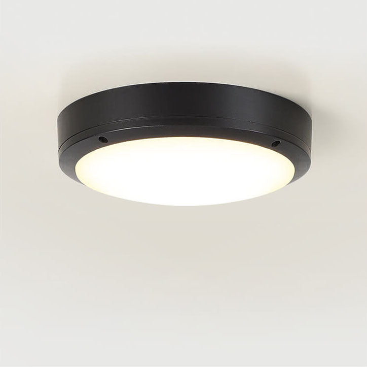 Modern Outdoor Waterproof Aluminum Round LED Ceiling Light for Patios
