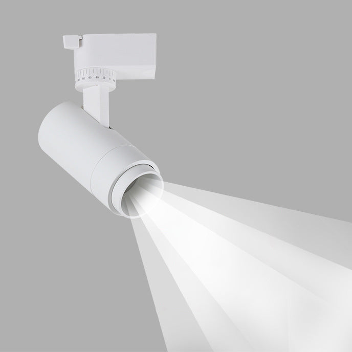 Modern Minimalist LED Track Lighting - Adjustable Dimmable Spotlight for Living Room | 3/4/5 Light Flush Mount
