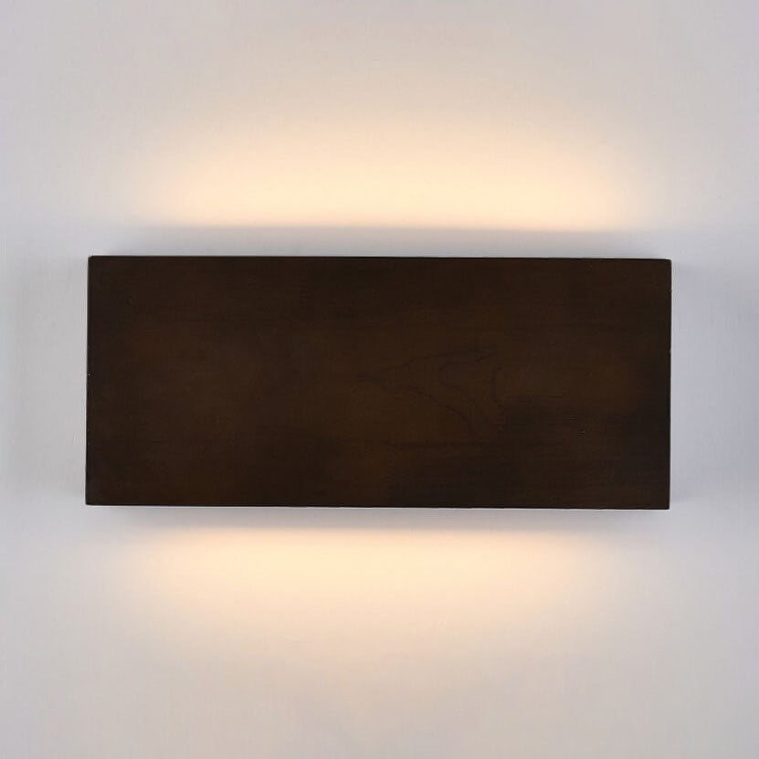 Wabi-sabi Rectangular LED Wall Sconce - Log Wood Design  

Illuminate your space with our Wabi-sabi Rectangular LED Wall Sconce. Crafted from natural log wood, this lamp embodies the beauty of imperfection. Perfect for modern, rustic, or minimalist decor,