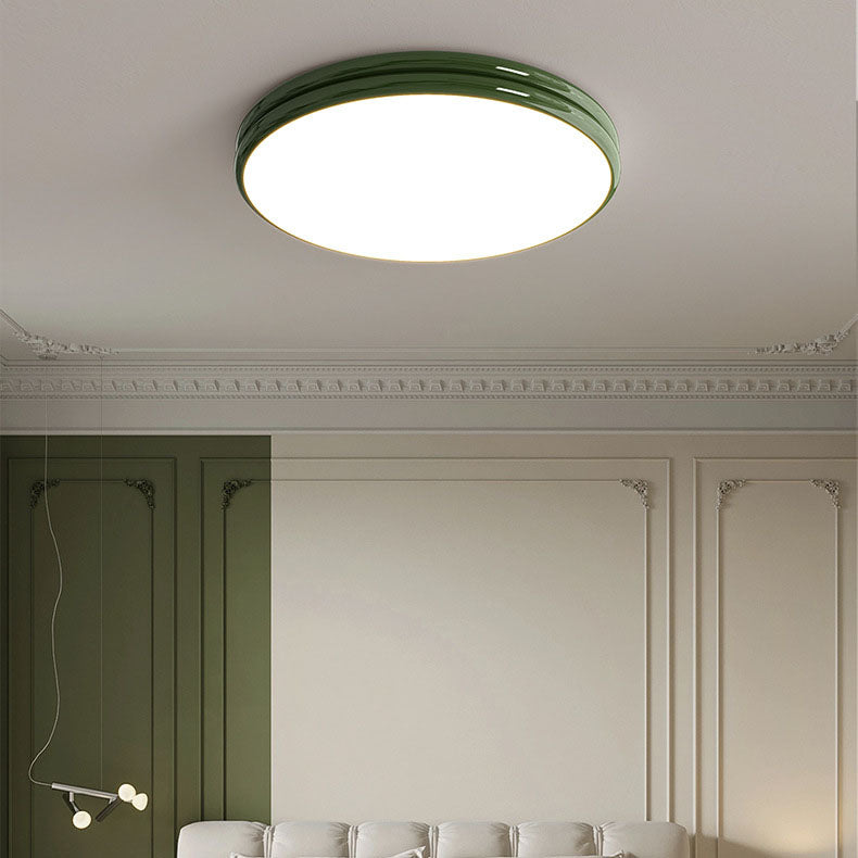 Modern Eye Care Children's Wrought Iron Round LED Flush Mount Lighting, Kids Bedroom Ceiling Light Fixture, Nursery Lighting, Playroom Illumination, Adjustable Brightness, Energy Efficient Childrens Light, Decorative Light for Kids Room, Stylish Flush Mou