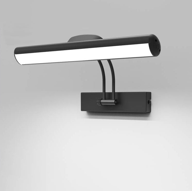 Minimalist Adjustable LED Wall Sconce Bar Light – Multi-Angle Dimmable Vanity Lamp