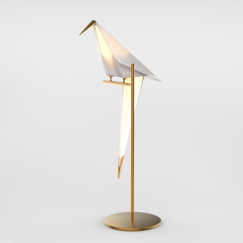 Ambient Origami Bird LED Table Lamp - Modern Accent Lighting for Home Decor