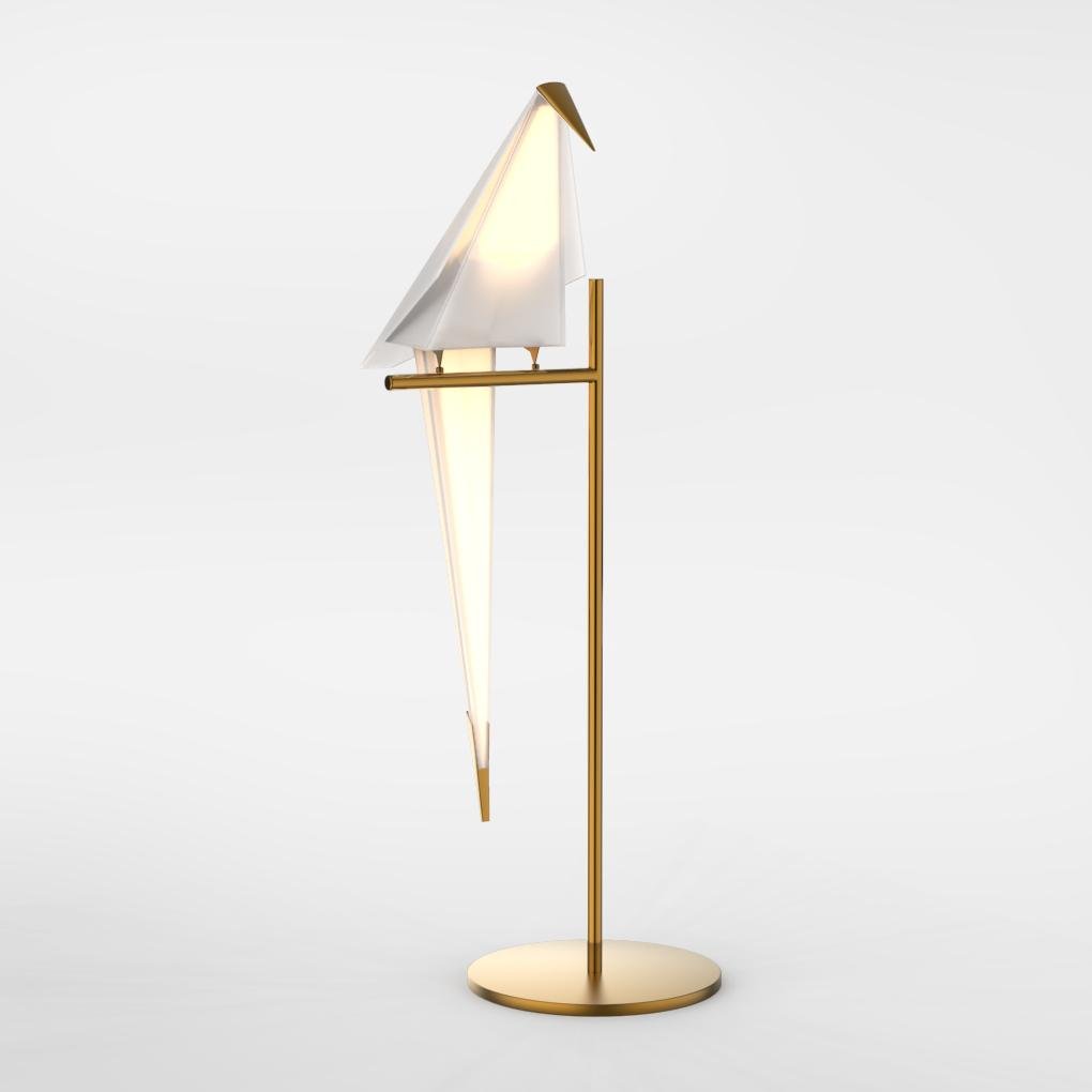Ambient Origami Bird LED Table Lamp - Modern Accent Lighting for Home Decor