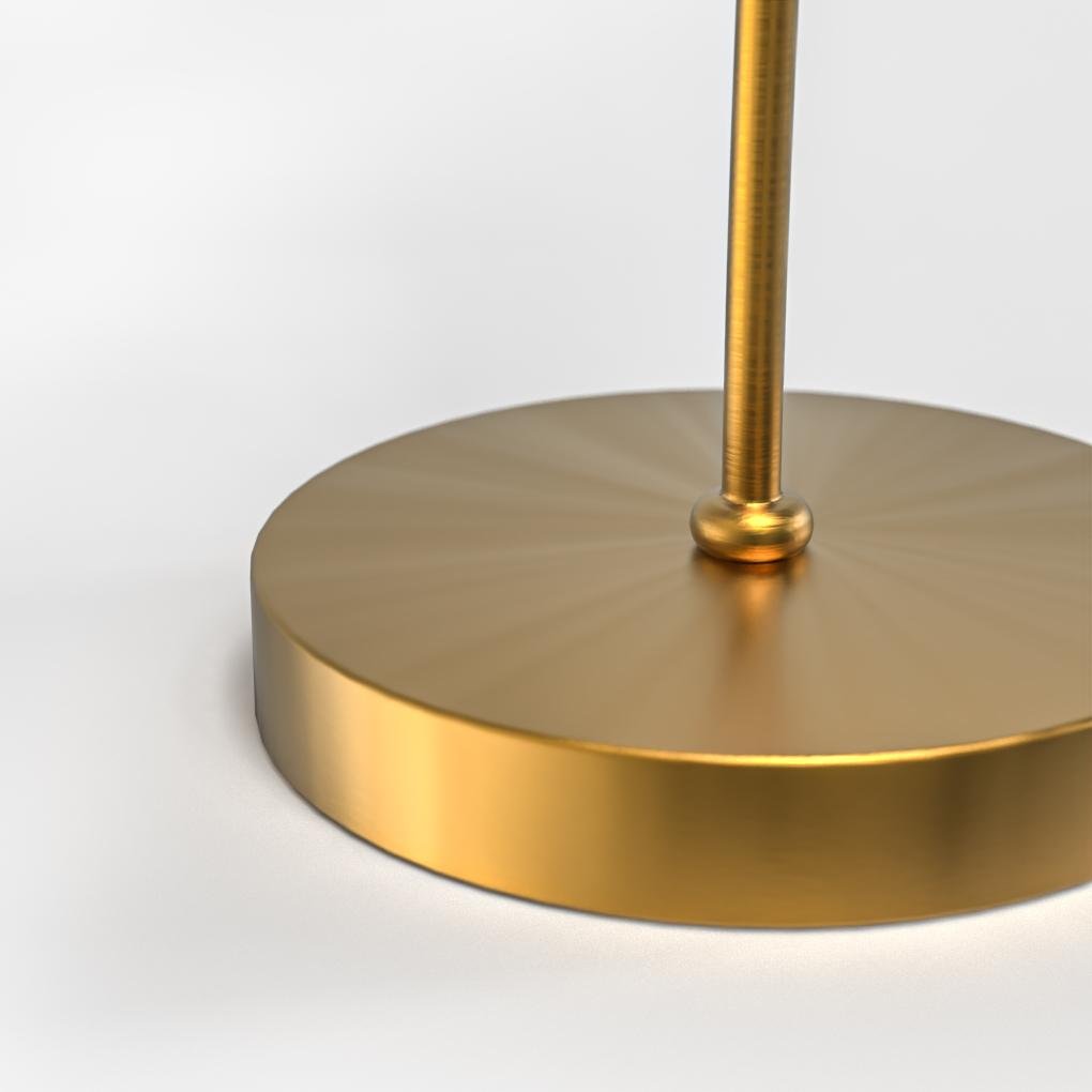 Metal Gooseneck Desk Lamp with Cone Shade for Home Office Lighting