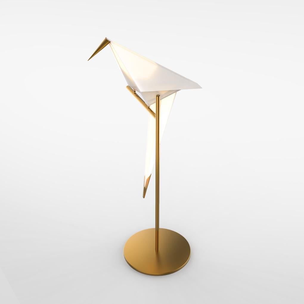 Ambient Origami Bird LED Table Lamp - Modern Accent Lighting for Home Decor