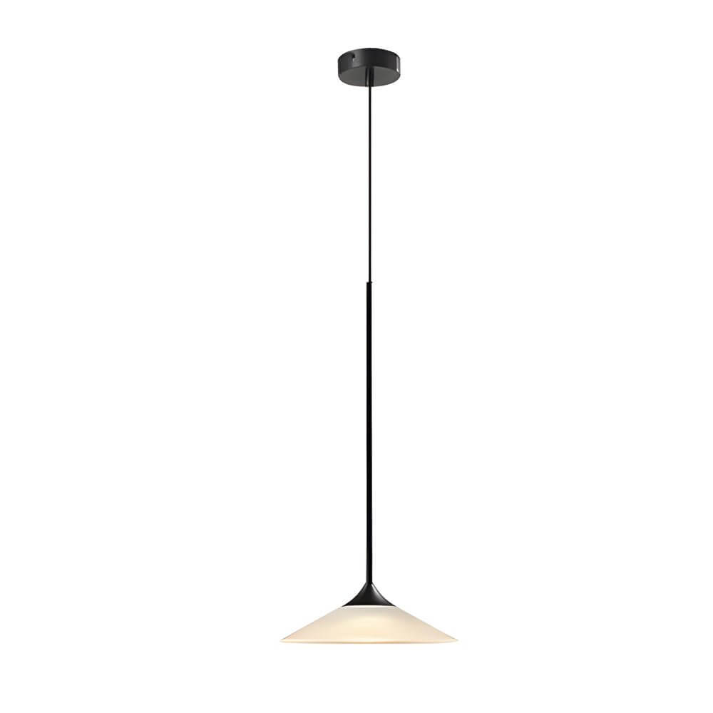 1-Light 5W Mini Cone LED Pendant Light with Acrylic Shade