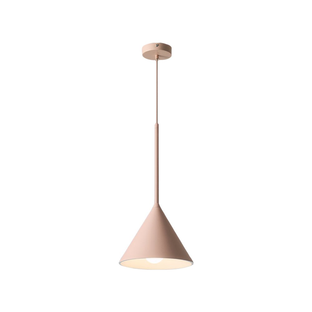 1-Light Resin Pink Figura Arc Pendant Lamp - Modern Ceiling Light, Stylish Home Decor, Elegant Lighting Fixture