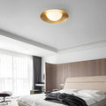 1-Light Round LED Flush Mount Ceiling Light - Modern Energy Efficient Fixture for Home Lighting