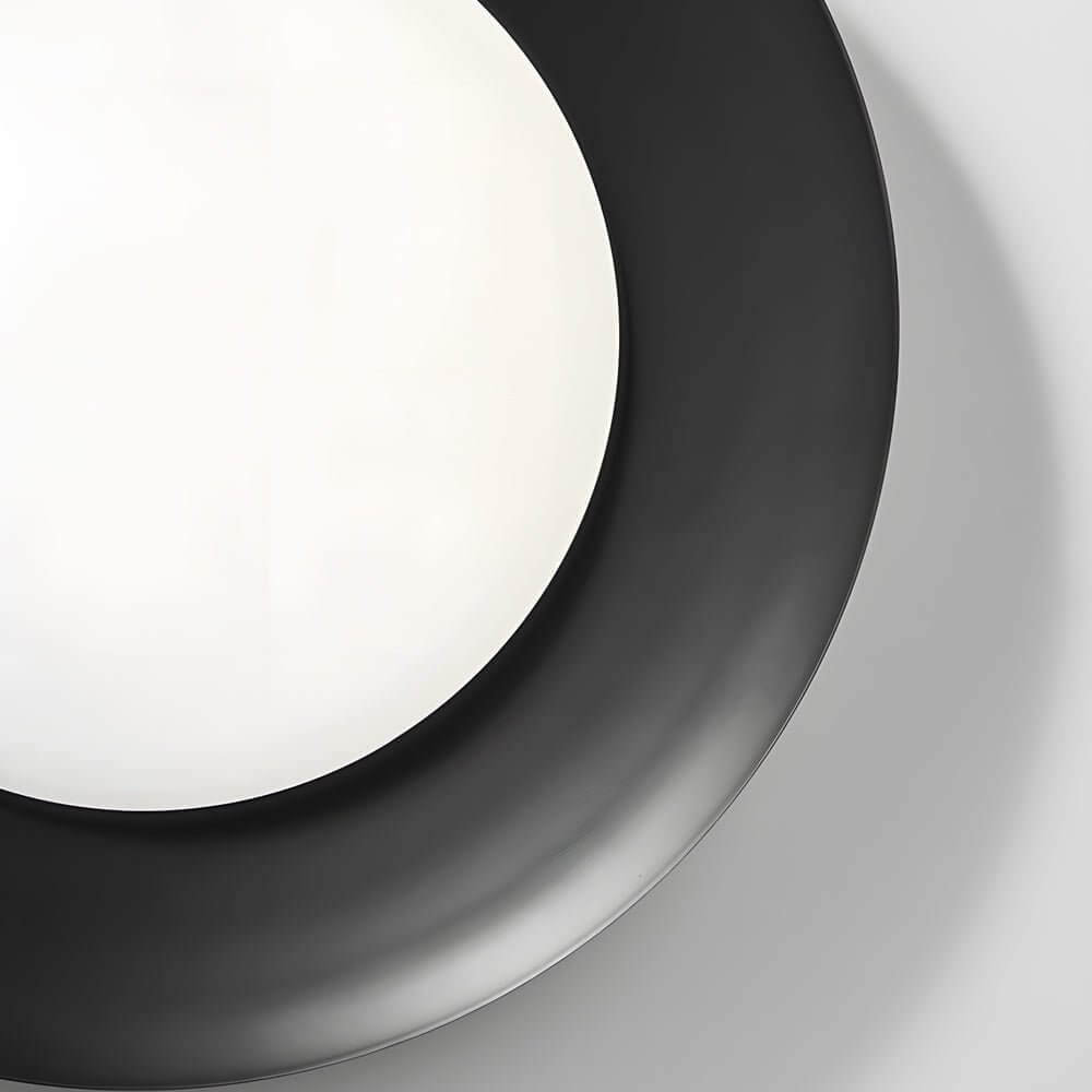 1-Light Round LED Flush Mount Ceiling Light - Modern Energy Efficient Fixture for Home Lighting