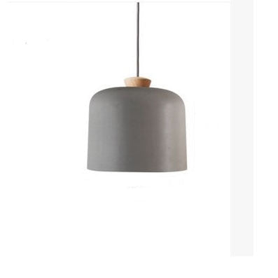 Modern Macaron Cylinder Aluminum 1-Light Pendant Light - Stylish Lighting Fixture for Home & Office
