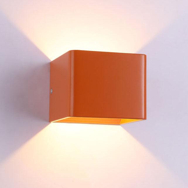 Modern Multicolor Aluminum LED Mini Wall Sconce Lamp