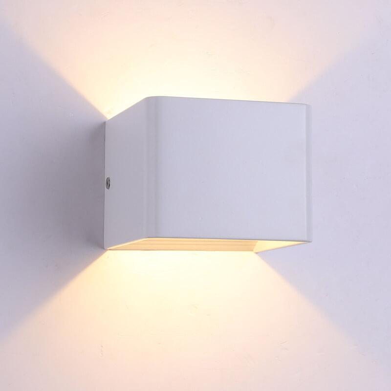 Modern Multicolor Aluminum LED Mini Wall Sconce Lamp