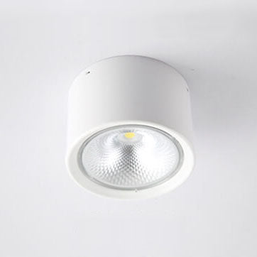Nordic Cylinder LED Flush Mount Ceiling Light - Modern Minimalist Design, Bright White Illumination, Energy Efficient Fixtures for Home Decor