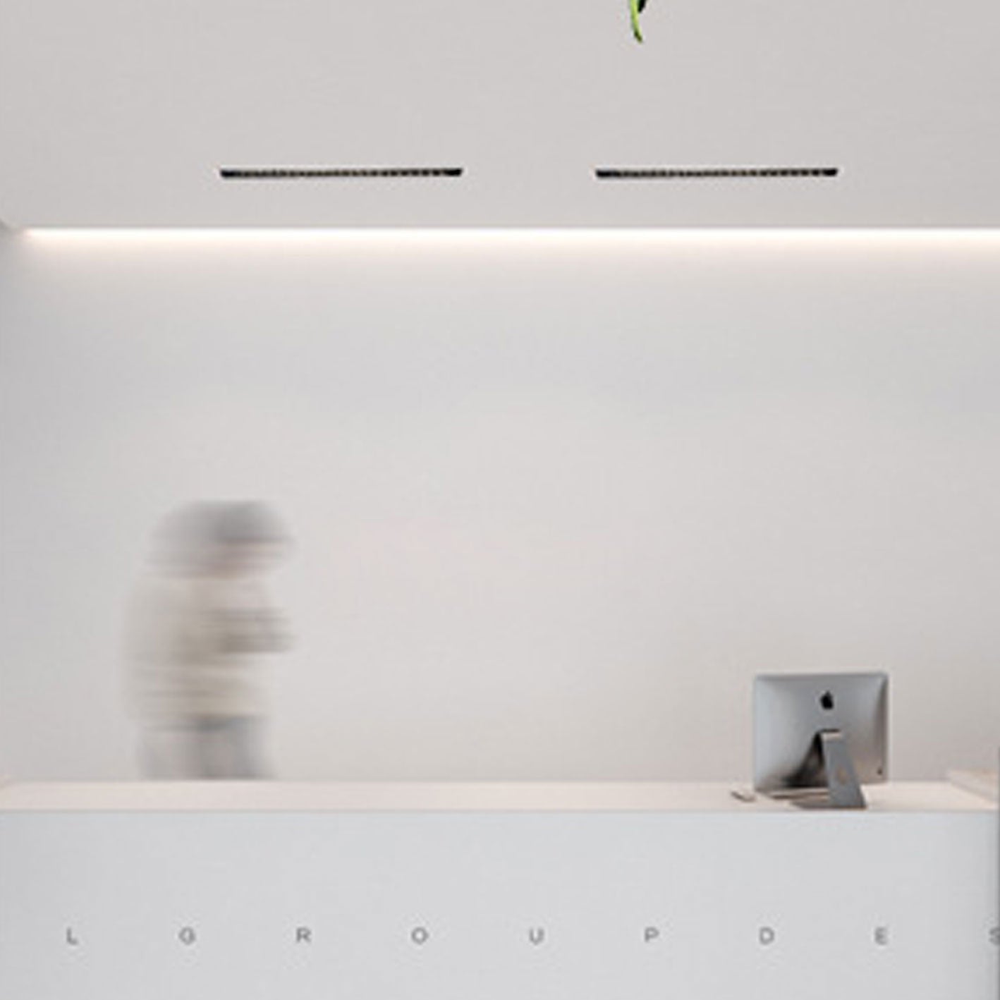 Modern Minimalist Aluminum LED Flush Mount Ceiling Light
