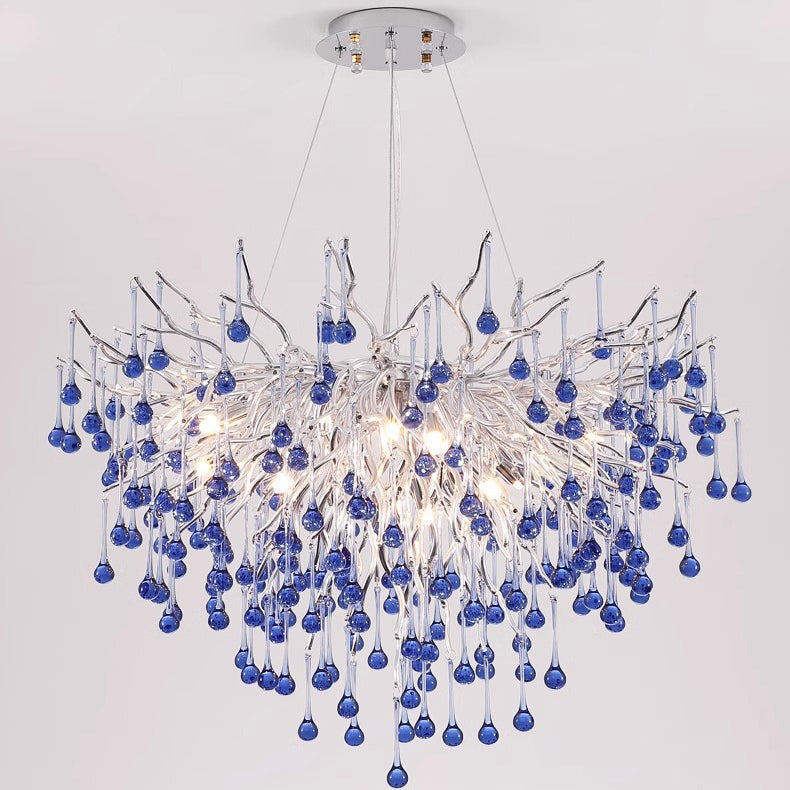 Modern Luxury Crystal Glass Chandelier - 6/8/10/14 Branch Design for Dining Room