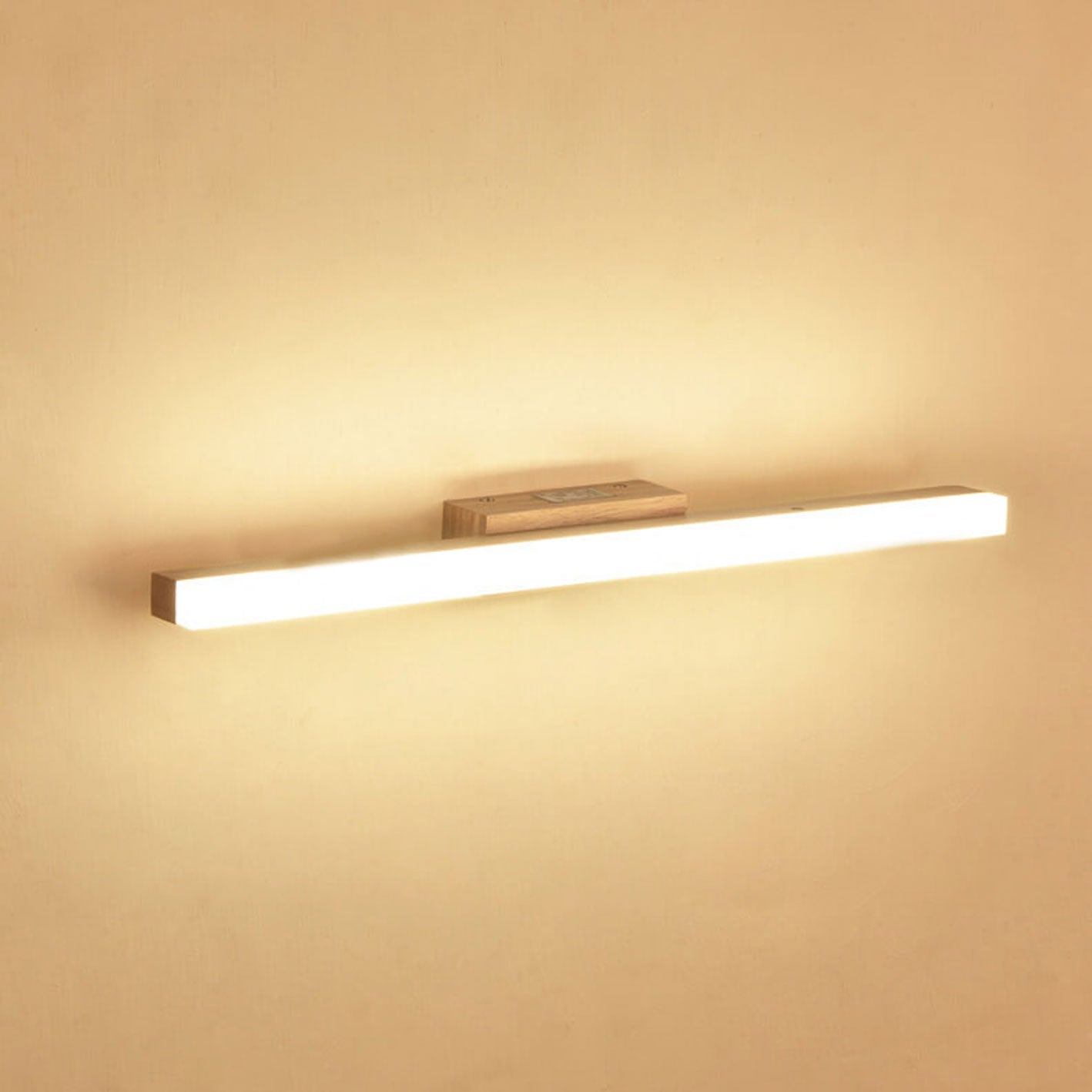 Nordic Minimalist Wooden LED Vanity Light Wall Sconce