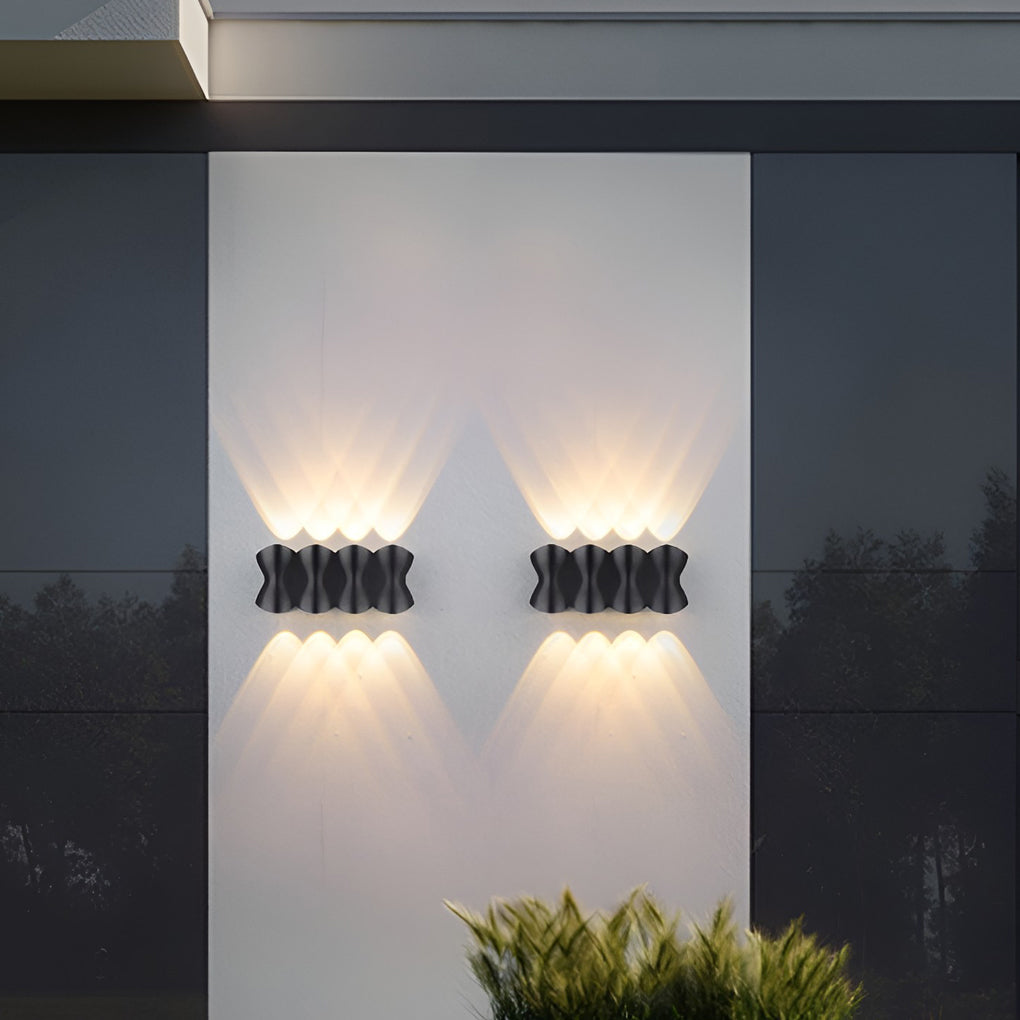 Modern Waterproof LED Up and Down Wall Lamp