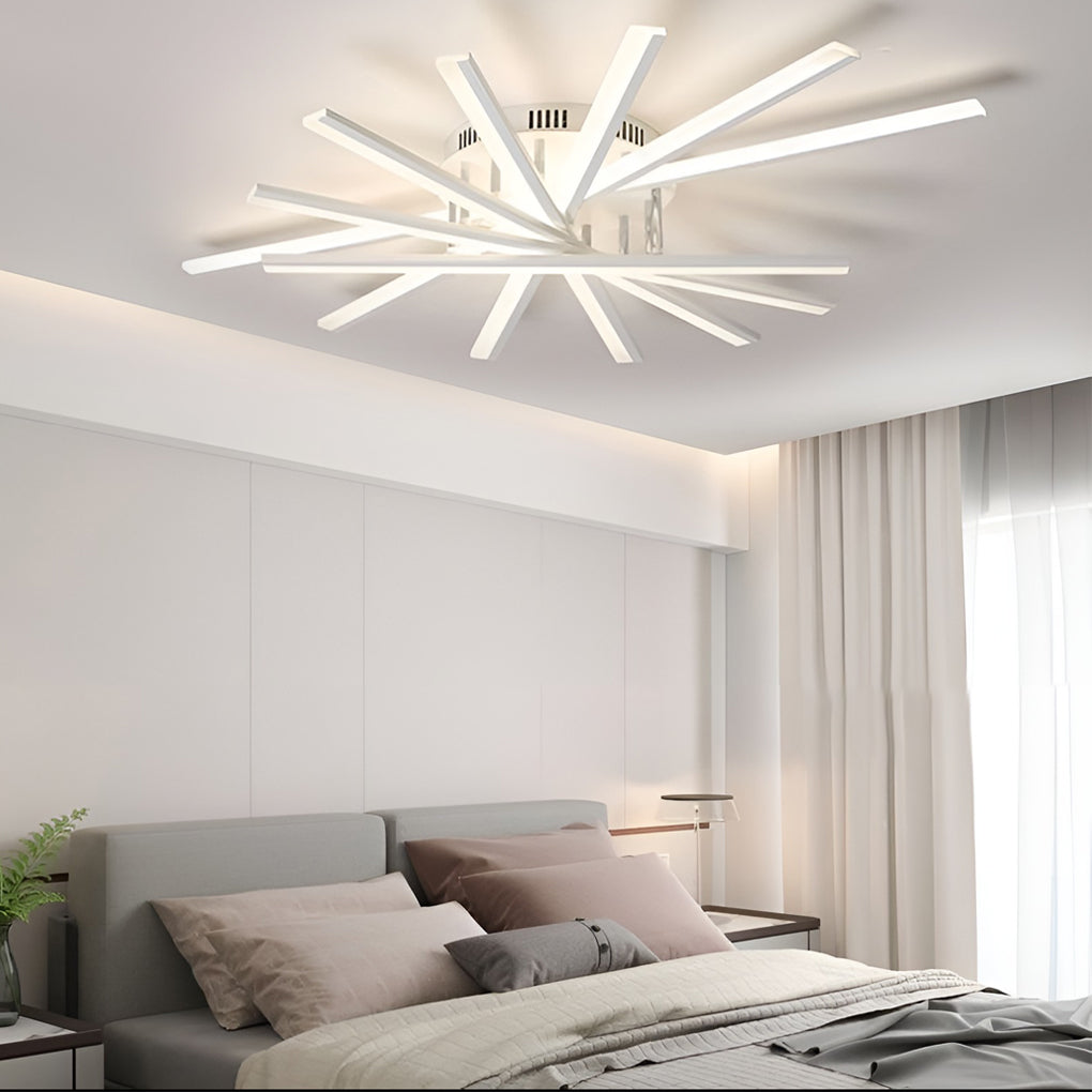Stepless Dimming LED Nordic Ceiling Light Chandelier
