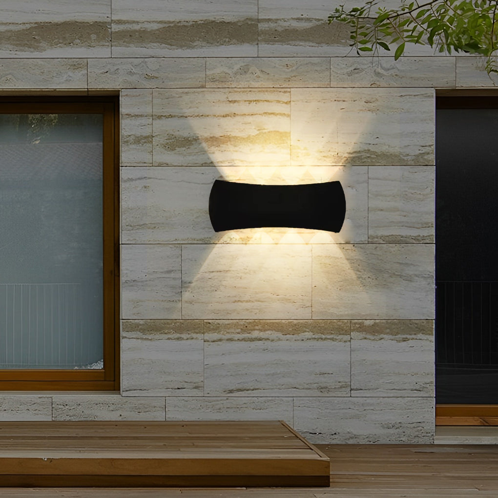 Outdoor LED Waterproof Wall Light - Up Down Aluminum Exterior Lighting