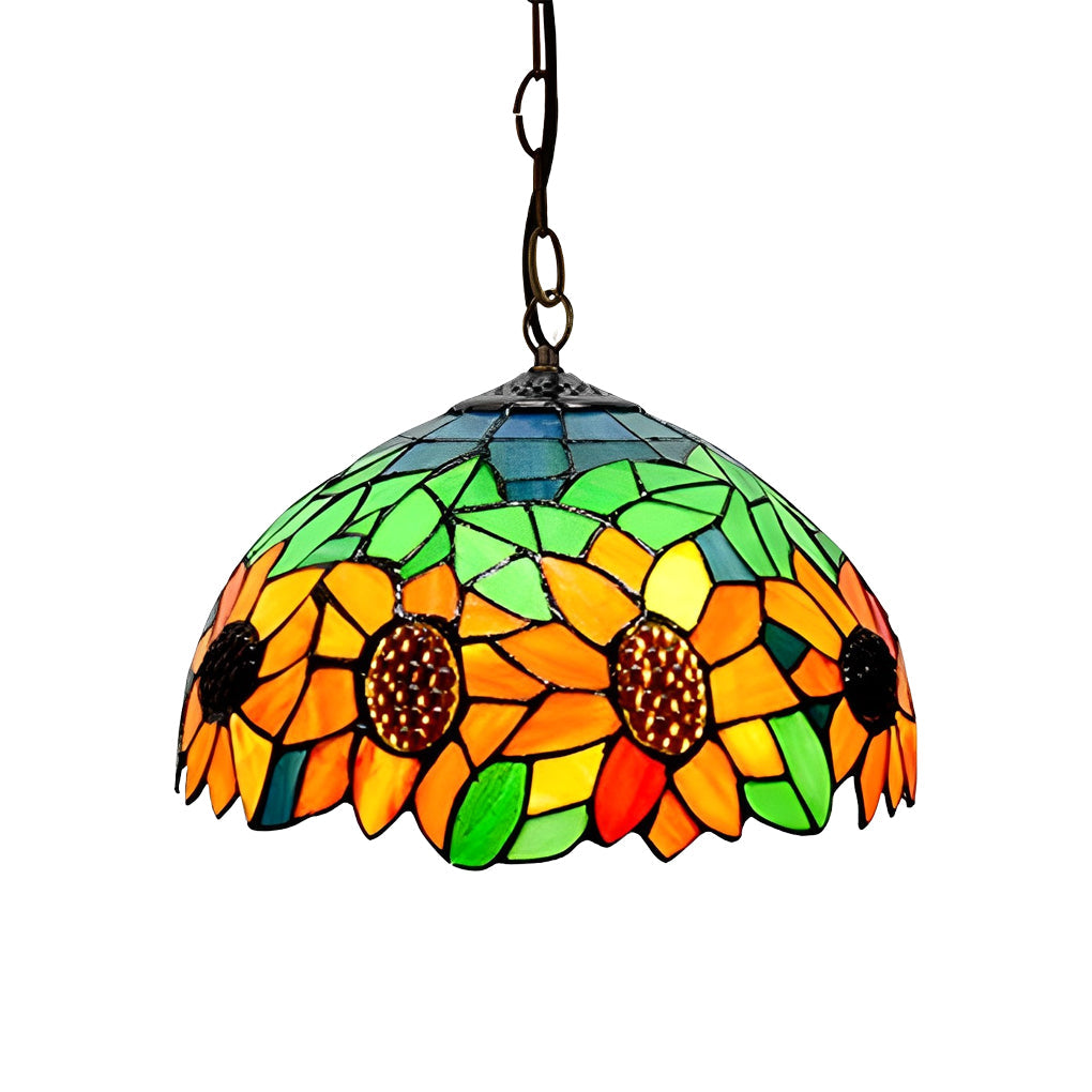 Handmade Baroque Colorful Glass Chandelier Lamp – European Style Lighting Fixture