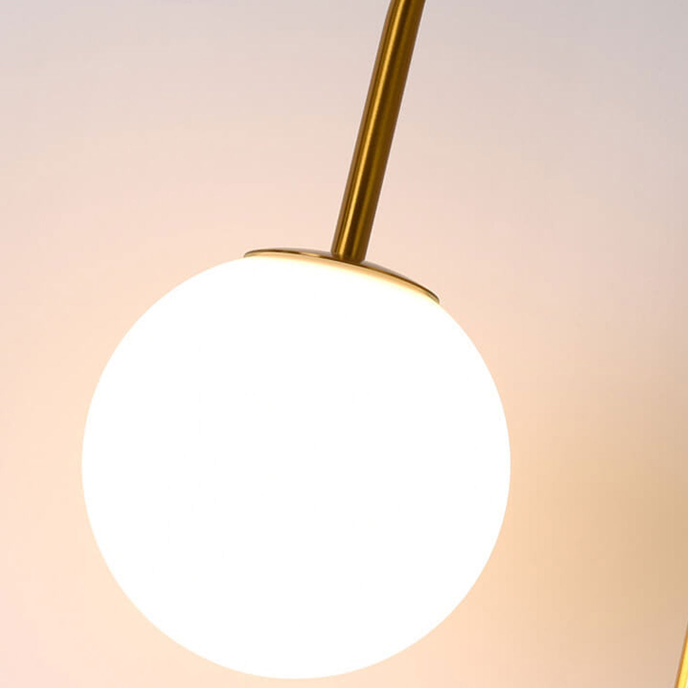 Nordic Minimalist Iron Marble Table LED Floor Lamp