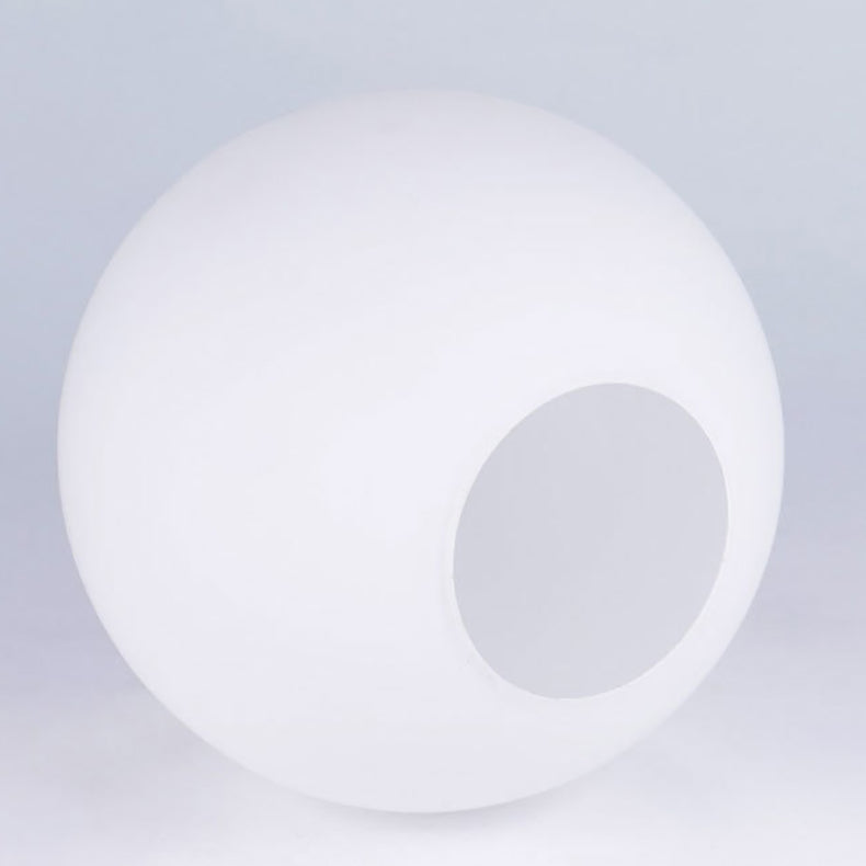 Contemporary Scandinavian Orb Glass Wood Base 1-Light Table Lamp for Bedroom Modern Minimalist Bedroom Lighting Decorative Accent Light Nordic Design Home Décor Stylish Bedside Lamp