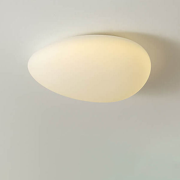 Nordic Minimalist Cobblestone LED Flush Mount Ceiling Light