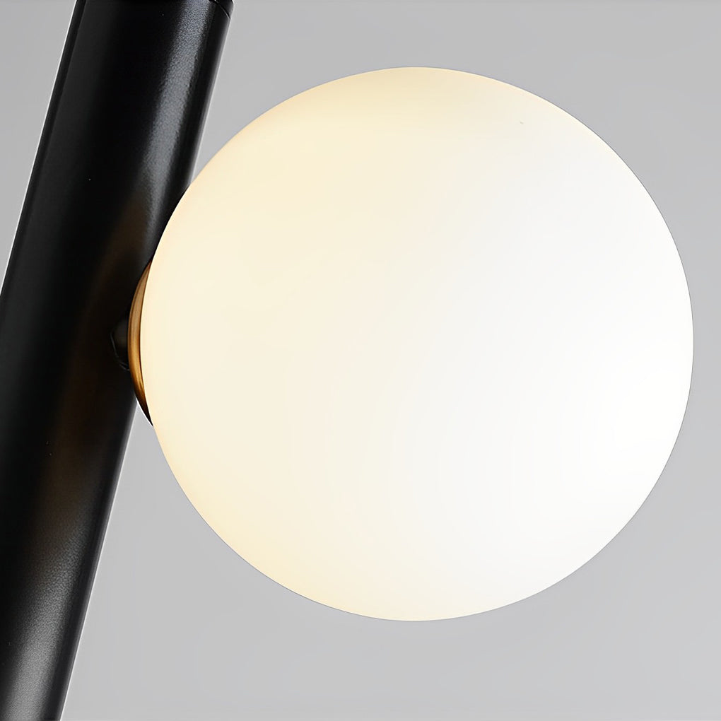 3 Glass Balls LED Nordic Chandelier Light for Dining Room