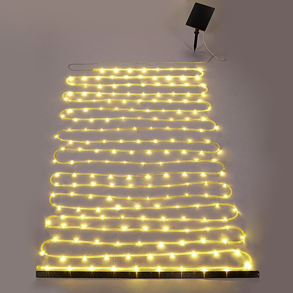 Flexible Waterproof Starry Solar LED Strip Lights for Outdoor Use