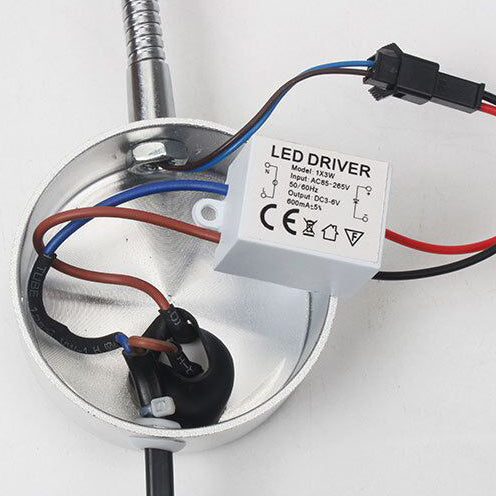 Modern LED Wall Sconce - Rotatable Hose Spotlight Reading Lamp