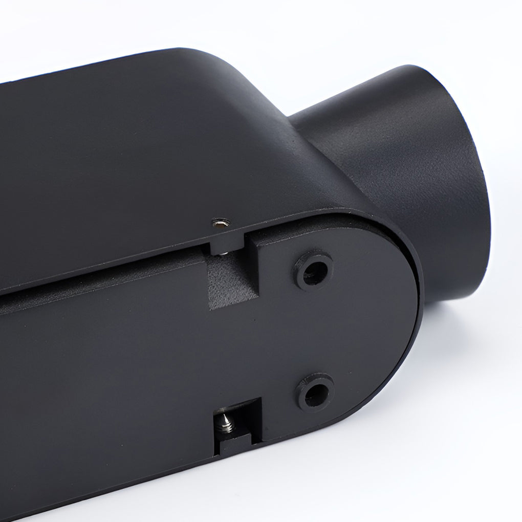 Waterproof LED Outdoor Wall Sconce - Black Modern Up and Down Lights