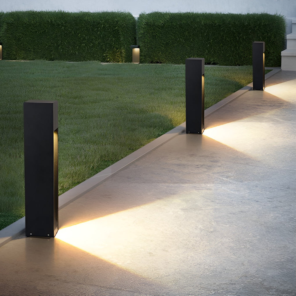 5W Waterproof LED Pathway Light - Industrial Open Slide Illumination Fixture