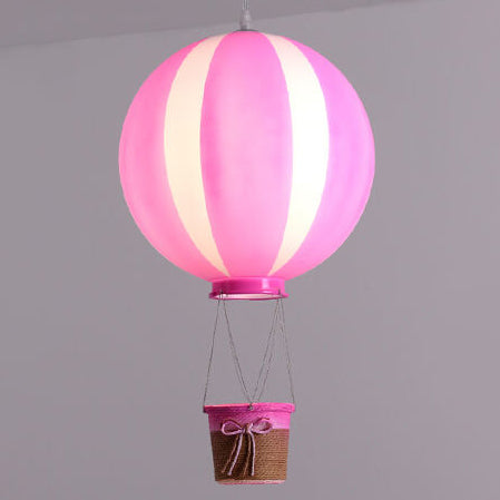 Scandinavian Modern Hot Air Balloon Pendant Light - Iron Acrylic 1-Light Decor