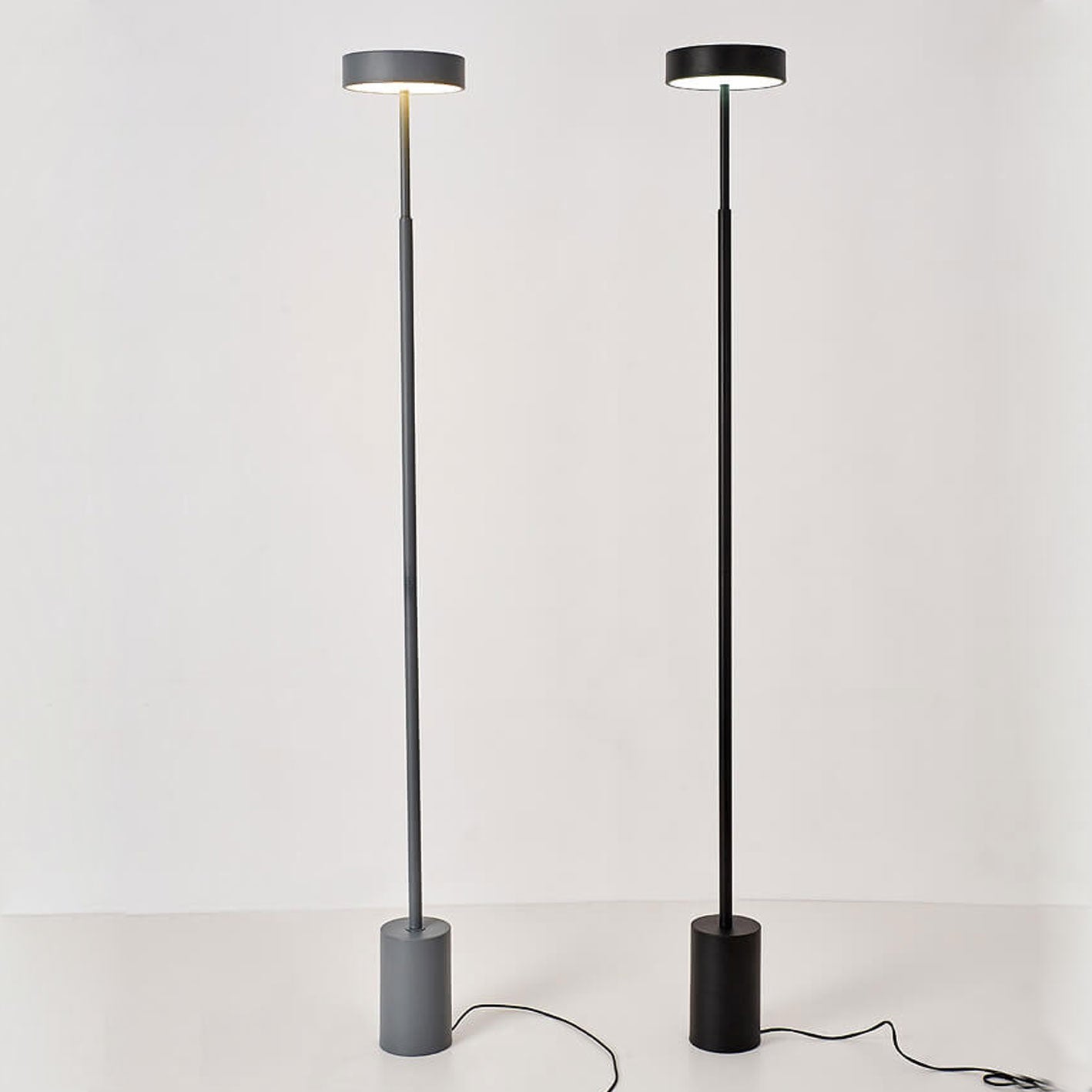 Nordic Minimalist Column LED Floor Lamp - Modern Design, Adjustable Brightness, Energy Efficient Lighting