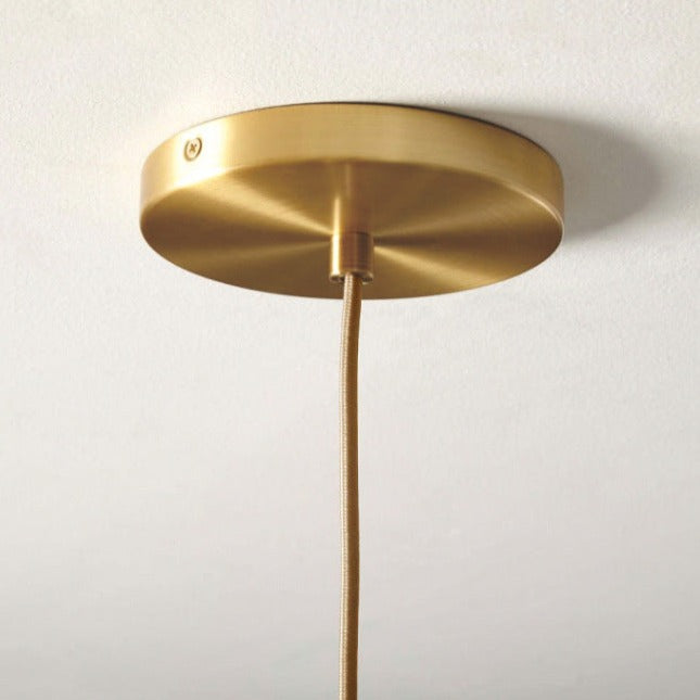 Nordic Gradient Glass Pendant Light - 1-Light Globe Chandelier