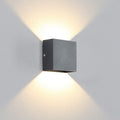 Modern Minimalist Square Aluminum LED Wall Sconce Lamp - Sleek Design, Energy Efficient, Indoor & Outdoor Lighting