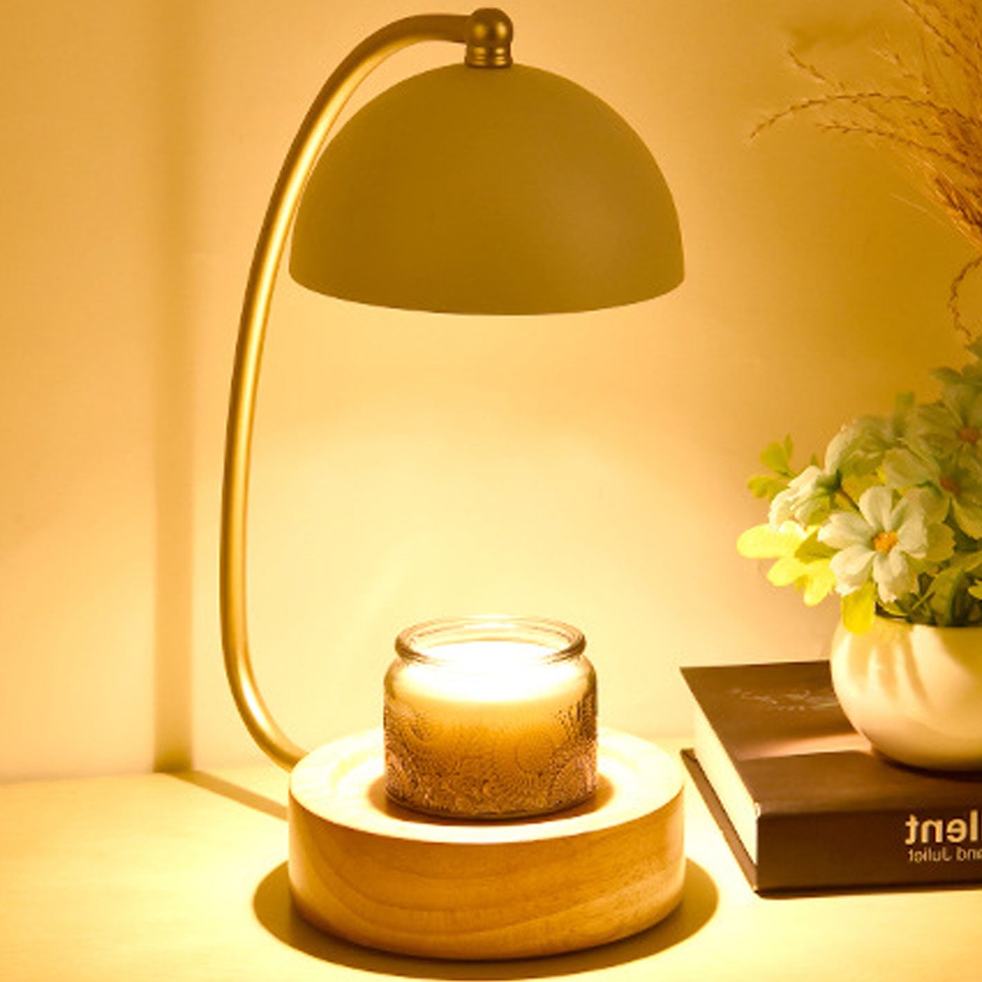 Japanese Creative Timing Dimming Melting Wax Table Lamp