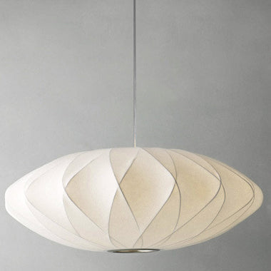 Creative Minimalist Fabric Lantern Pendant Light 1-Light Ceiling Fixture