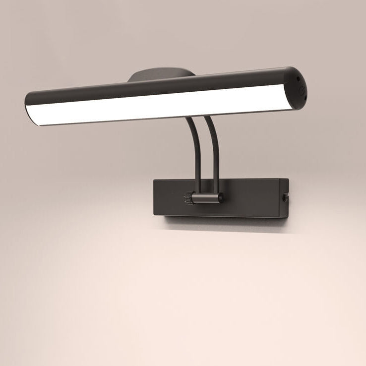 Minimalist Adjustable LED Wall Sconce Bar Light – Multi-Angle Dimmable Vanity Lamp