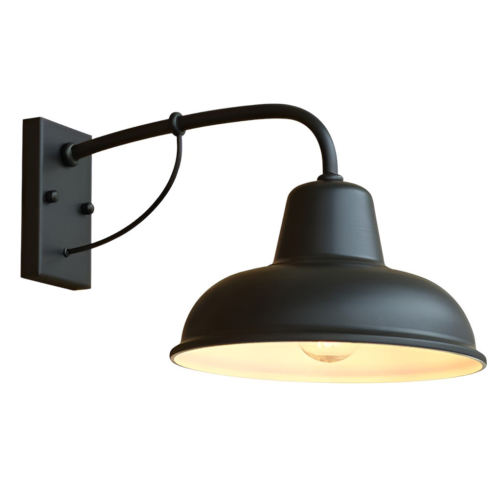 Vintage Trumpet LED Waterproof Outdoor Wall Light