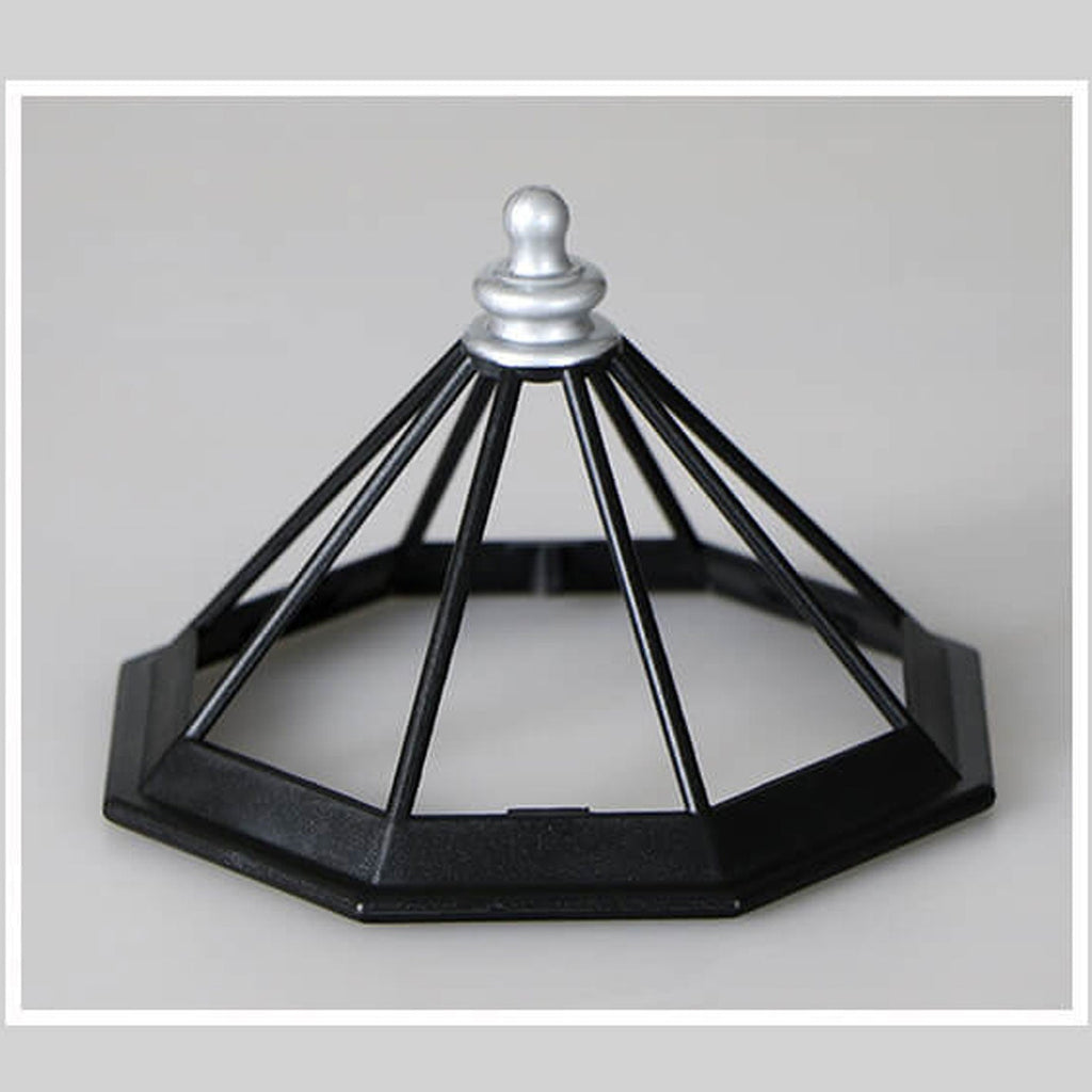 Solar Rotating Tower LED Garden Light - Creative Resin Landscape Decoration