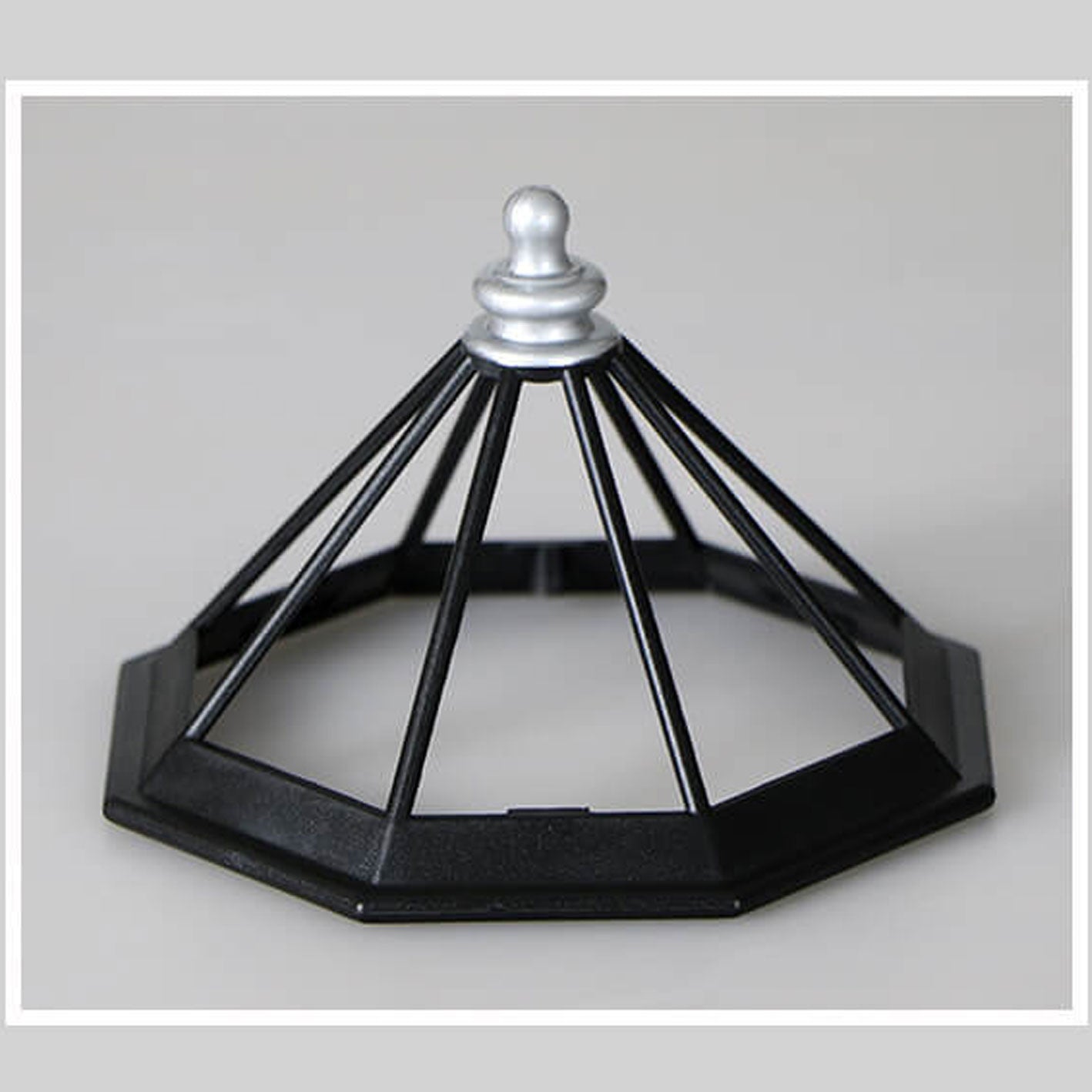Solar Rotating Tower LED Garden Light - Creative Resin Landscape Decoration