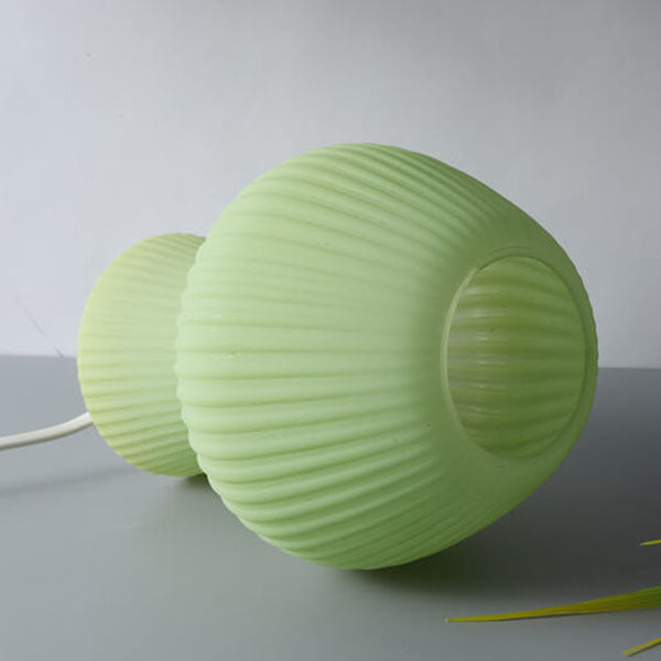 Modern Minimalist Mushroom Glass Table Lamp for Bedside Lighting